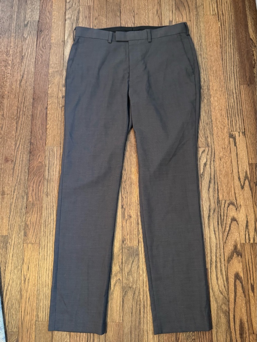 Kenneth Cole Men's Dress Pants in Charcoal Gray